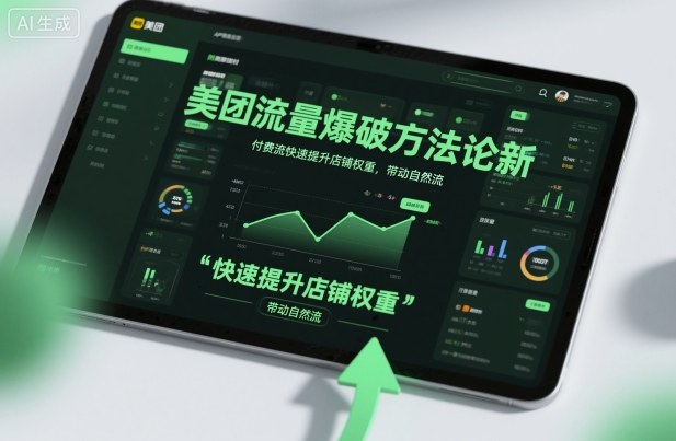 美团流量爆破方法论,付费流快速提升店铺权重,带动自然流-资源站