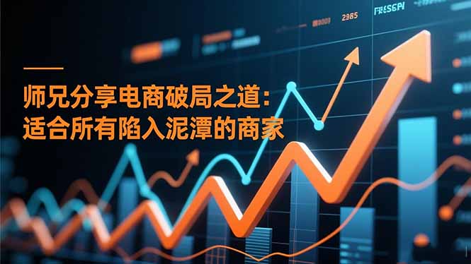 师兄分享电商破局之道：适合所有陷入泥潭的商家-资源站
