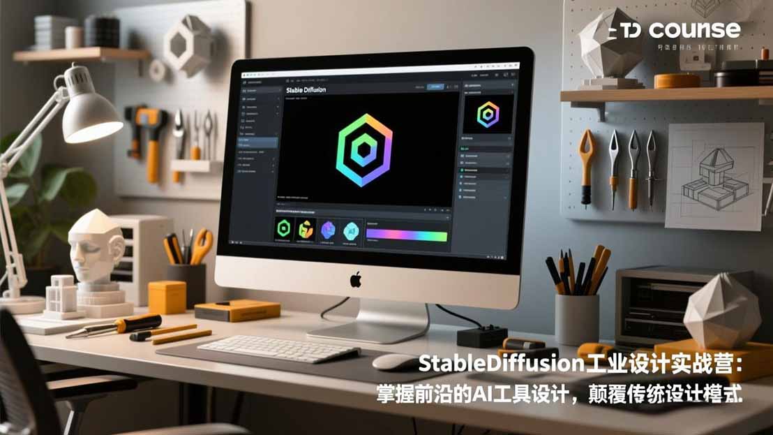 StableDiffusion工业设计实战营：掌握前沿的AI工具设计，颠覆传统设计模式-资源站