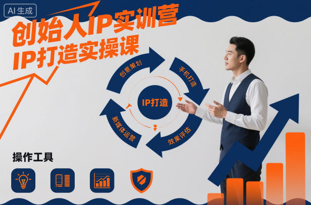 创始人IP实训营，IP打造实操课-资源站