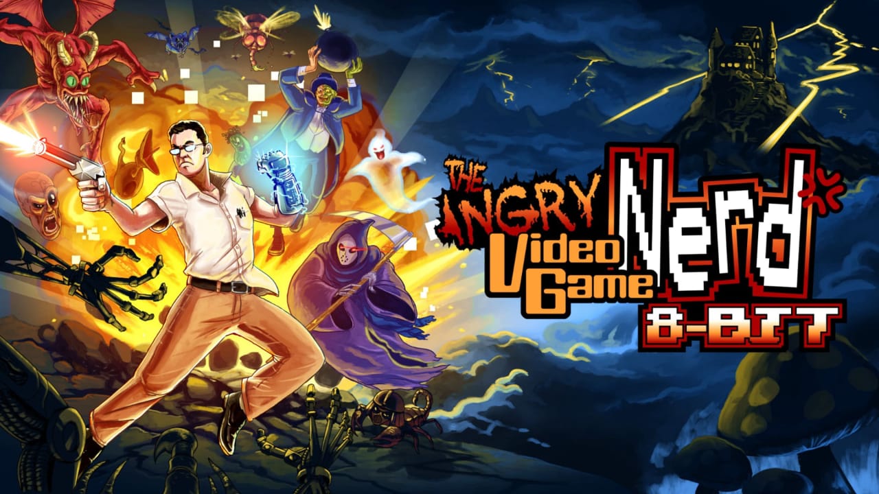 喷神大冒险 8位版丨Angry Video Game Nerd 8-bit-资源站