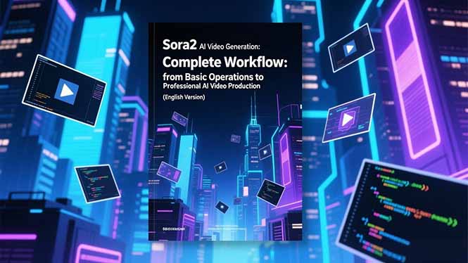 Sora2 AI视频生成的系统教程(英文版-资源站