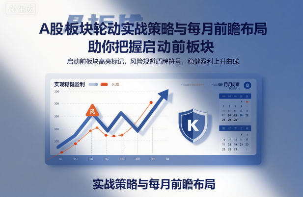 A股板块轮动实战策略与每月前瞻布局，助你把握启动前板块，规避风险，实现稳健盈利-资源站