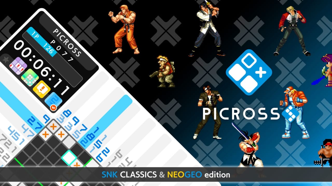 绘图方块S SNK经典＆NEOGEO丨PICROSS S SNK CLASSICS ＆ NEOGEO edition-资源站