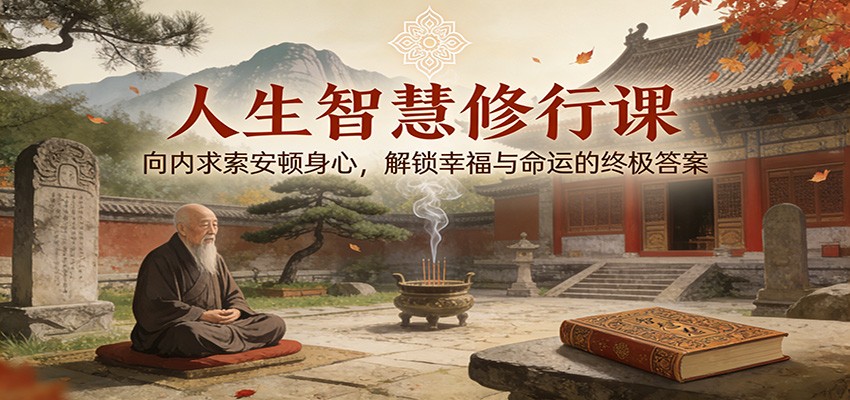 人生智慧修行课：向内求索安顿身心，解锁幸福与命运的终极答案-资源站