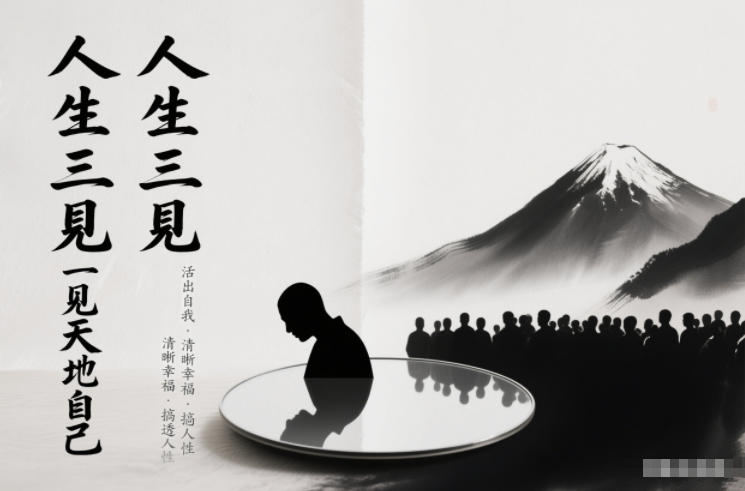 人生三见一见天地见众生见自己，活出自我拥有清晰幸福人生，搞透人性-资源站