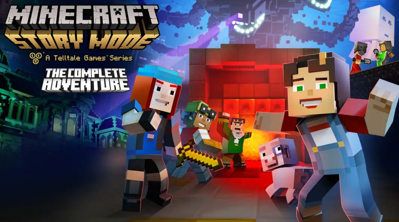 《我的世界：故事模式 – 完整冒险 .Minecraft: Story Mode – The Complete Adventure》Switch美版英文版NSP下载 – 含1.0.0补丁-资源站
