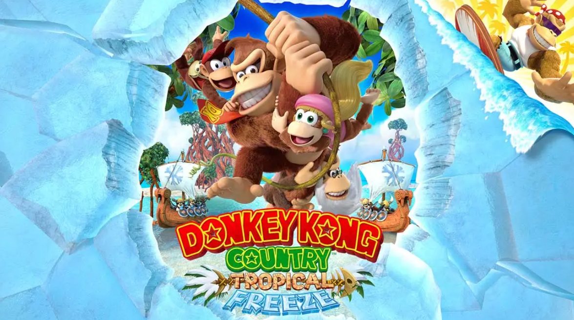 《大金刚：热带寒流 Donkey Kong Country: Tropical Freeze》Switch英文版NSP下载 – 含1.0.2补丁-资源站