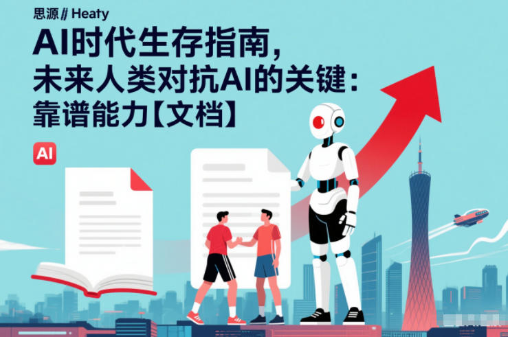 AI时代生存指南，未来人类对抗AI的关键：靠谱能力【文档】-资源站