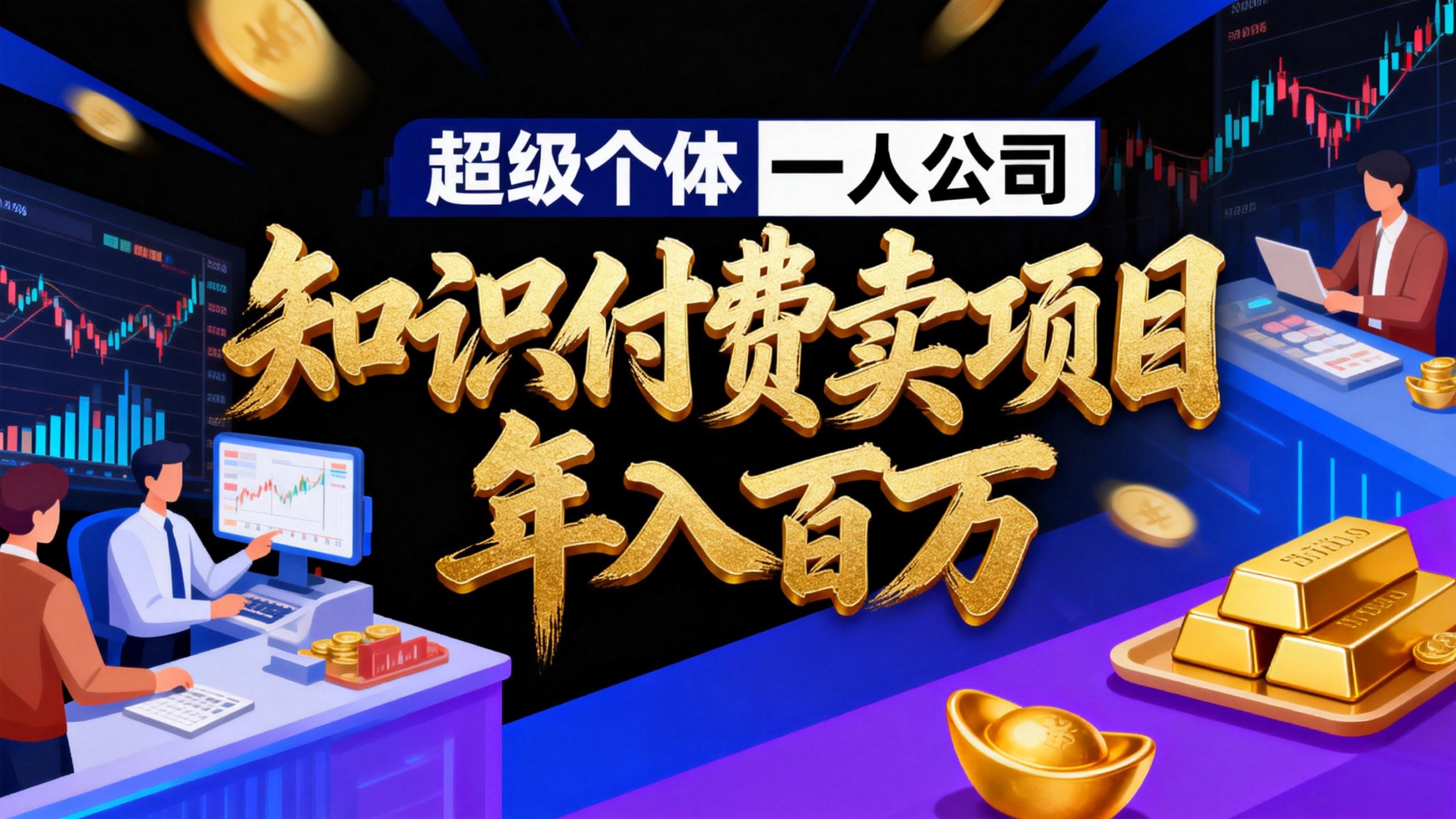 2026年“超级个体一人公司”私域卖项目年入百万，个人IP-精准引流-项目包装-转化成交-资源站