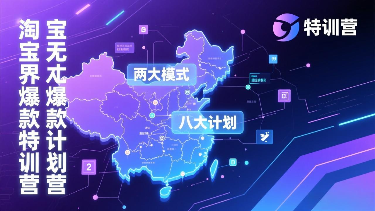 淘宝无界爆款训练营：2026年1月杭州线下高端集训课，3天构建两大模式八大计划体系-资源站