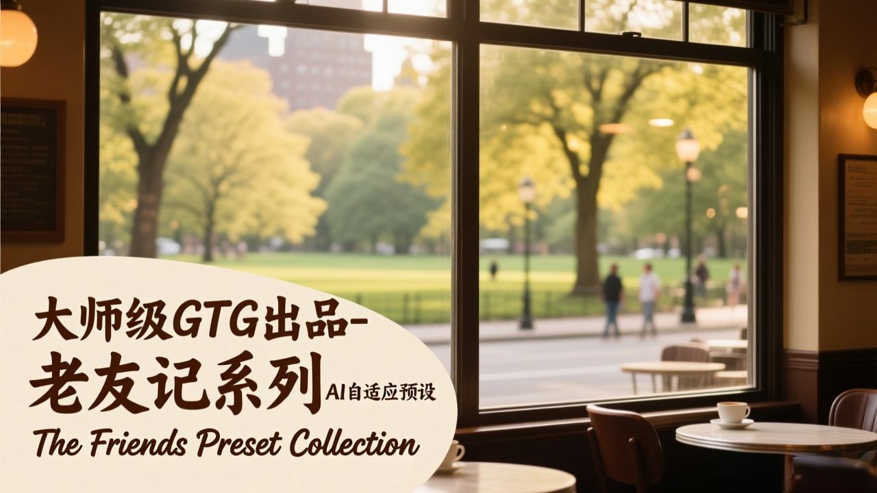 大师级GTG出品-老友记系列AI自适应预设The Friends Preset Collection-资源站