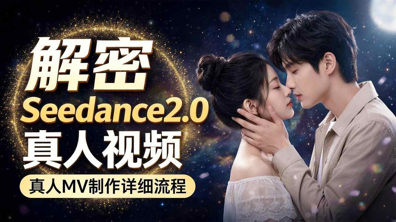 Seedance 2.0解密教程：零基础制作真人MV全流程-资源站