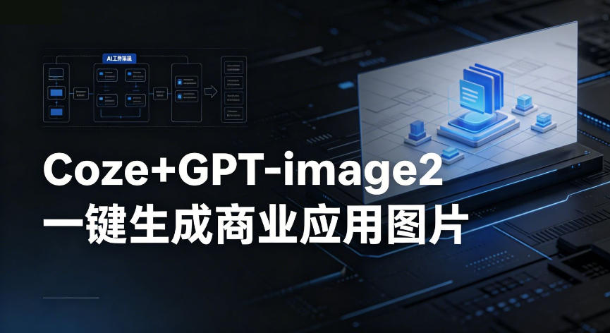 【Coze工作流搭建实操教程】coze+GPT-image2一键生成商业应用图片，全流程保姆级教学-资源站