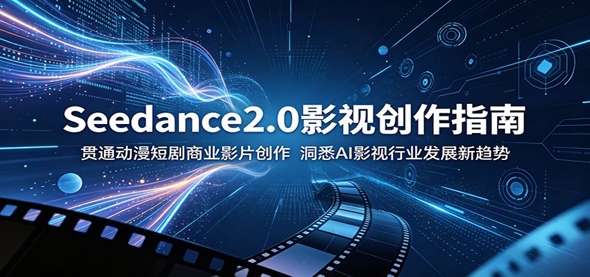 Seedance2.0影视创作指南：贯通动漫短剧商业影片创作，洞悉AI影视行业发展新趋势-资源站