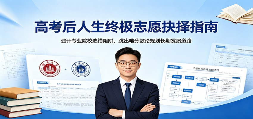 高考后人生终极志愿抉择指南：避开专业院校选错陷阱，跳出唯分数论规划长期发展道路-资源站