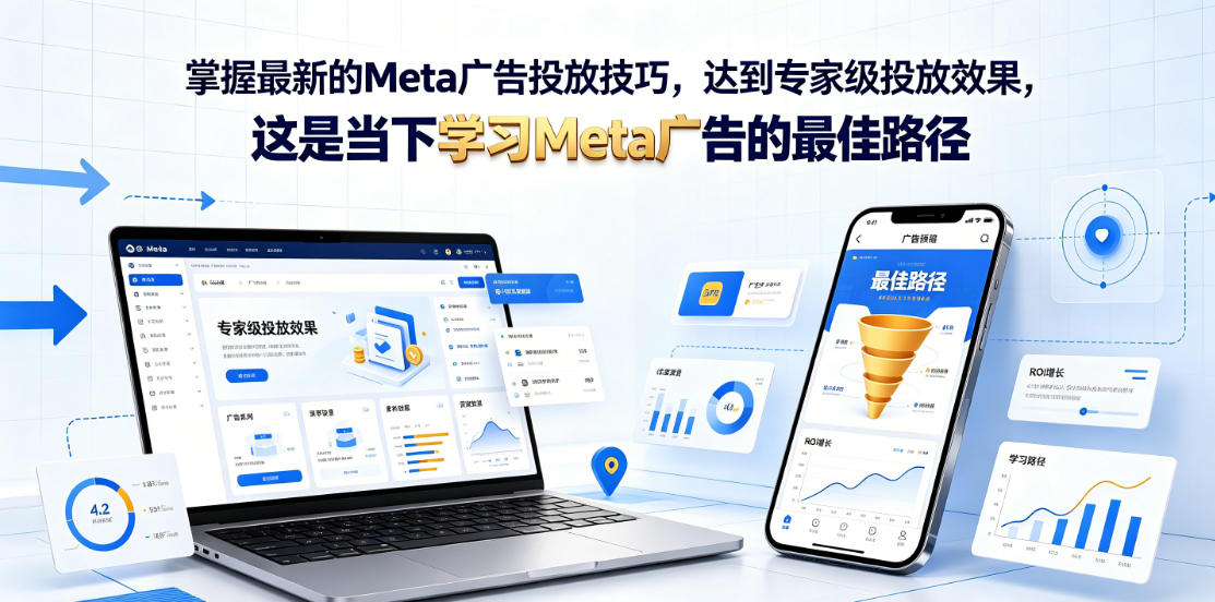 掌握最新的Meta广告投放技巧，达到专家级投放效果，这是当下学习Meta广告的最佳路径【原创双语字幕】-资源站