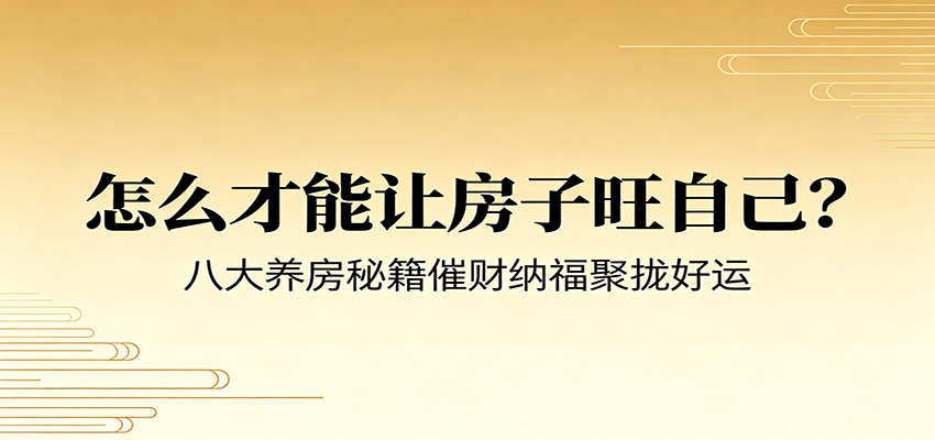 付费文章《怎么才能让房子旺自己？》八大养房秘籍催财纳福聚拢好运-资源站