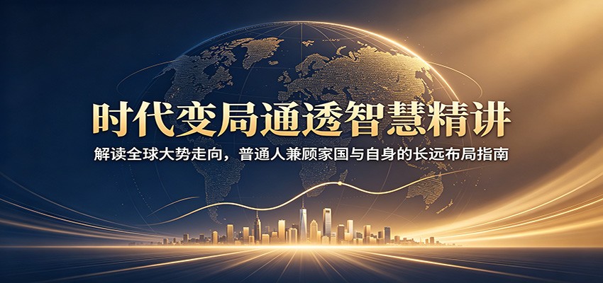 时代变局通透智慧精讲:解读全球大势走向,普通人兼顾家国与自身的长远布局指南-资源站